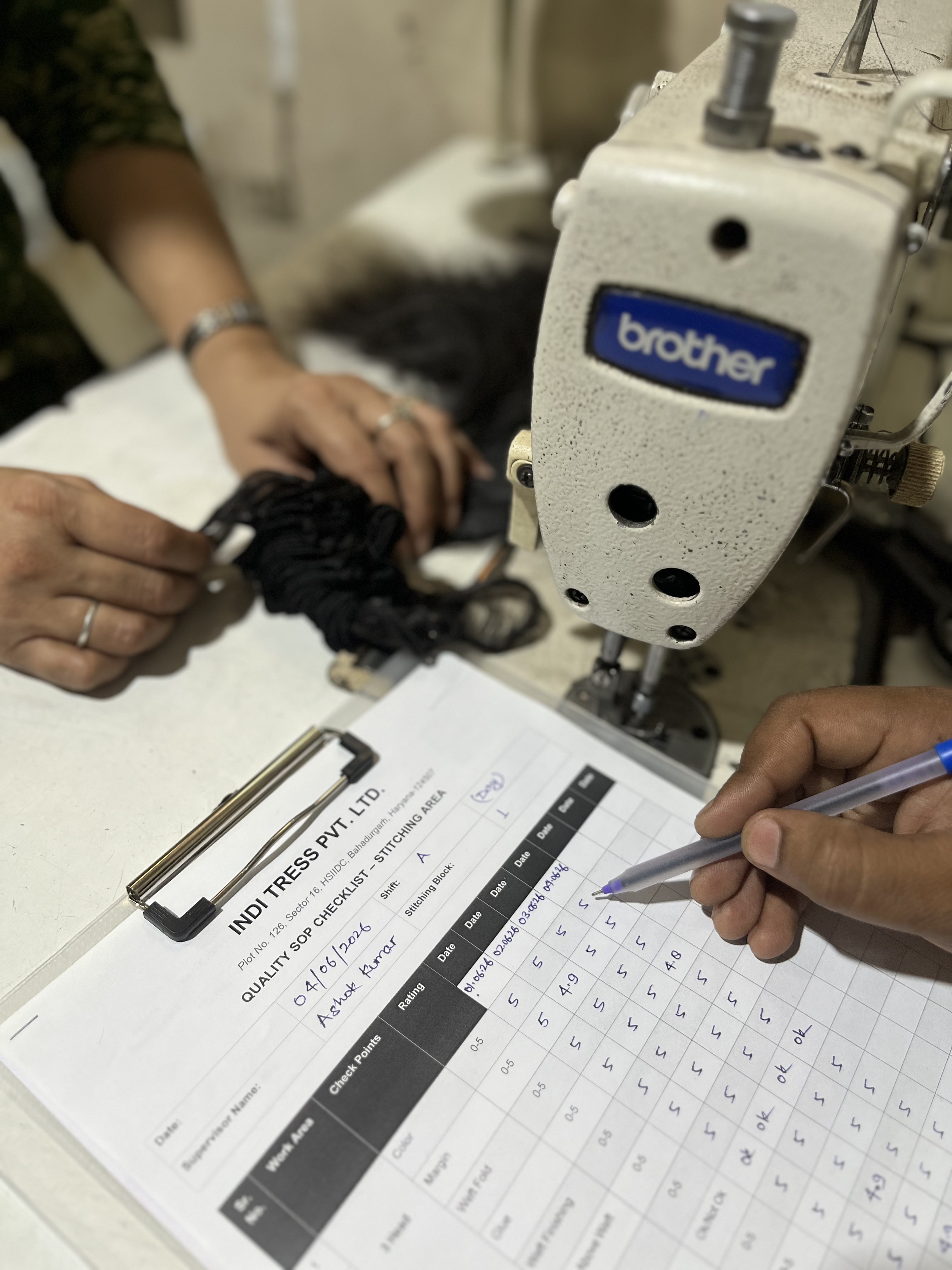 Inline inspection during production